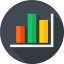Bar chart icon 64x64