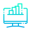 Data analytics icon 64x64