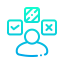 Decision making icon 64x64