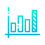 Line chart icon 64x64