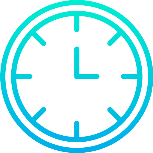 Wall clock icon