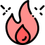 Огонь иконка 64x64
