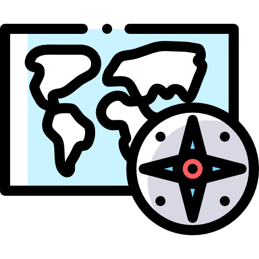 World map icon