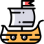 Viking ship icon 64x64
