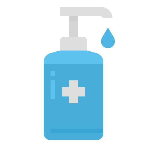 Hand sanitizer icon