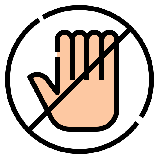 Do not touch Ikona