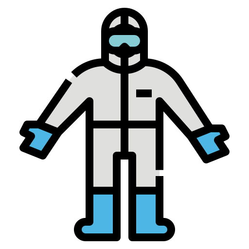 Protective wear icon