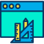 Web design ícone 64x64
