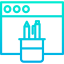 Web design icon 64x64