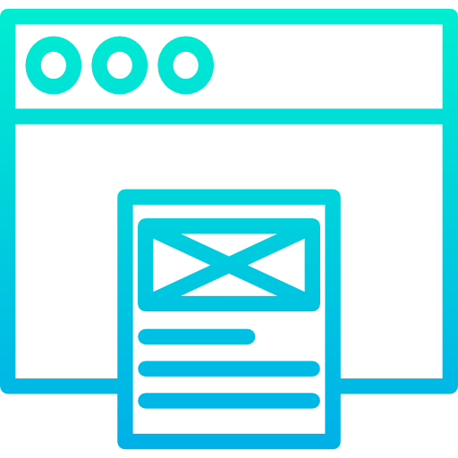 Wireframe icon