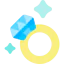Diamond ring ícono 64x64