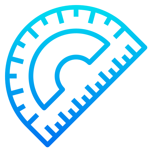 Semicircle icon
