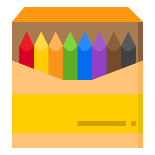 Color pencils icône