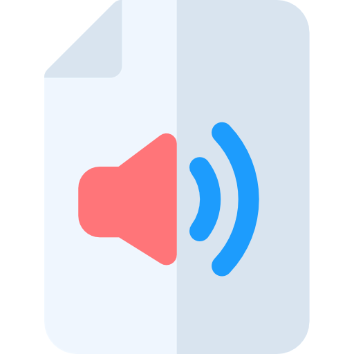 Audio file icon