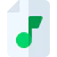 Audio file Symbol 64x64