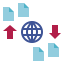 Data transfer icon 64x64