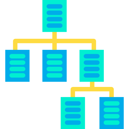 Hierarchical structure icon