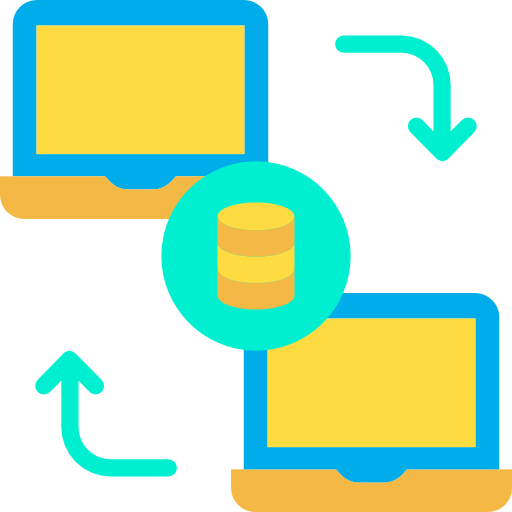 Data transfer icon