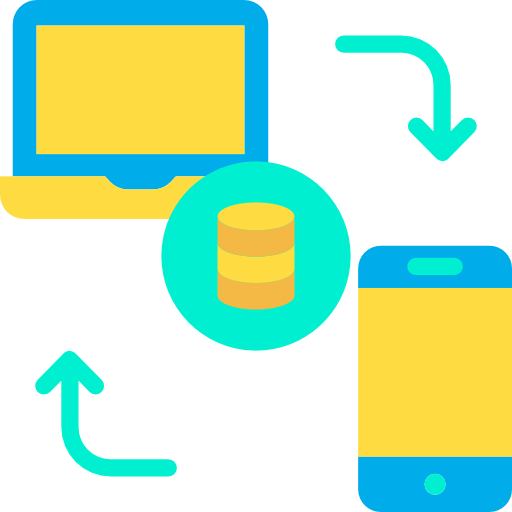 Data transfer icon