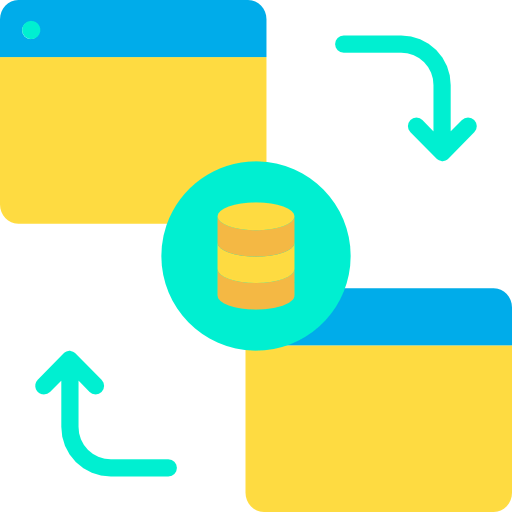 Data transfer 图标