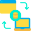 Data transfer icon 64x64