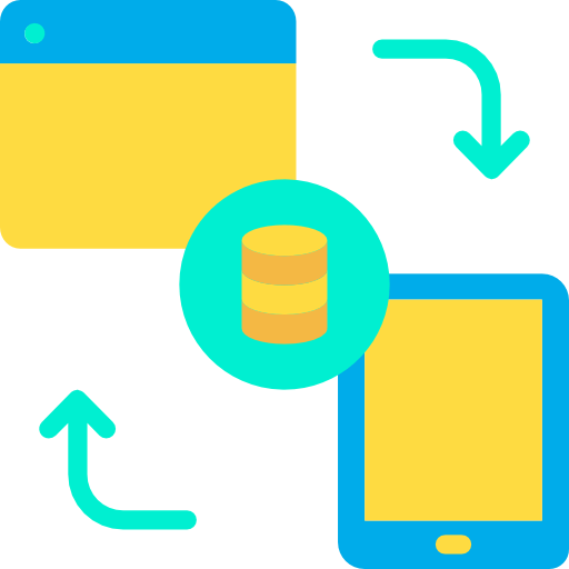 Data transfer 图标