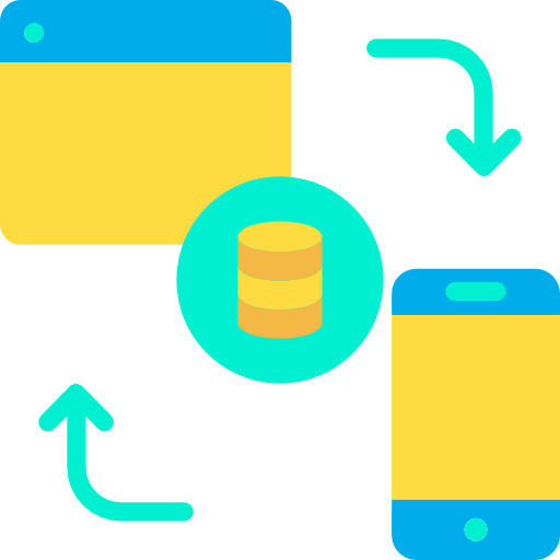 Data transfer 图标