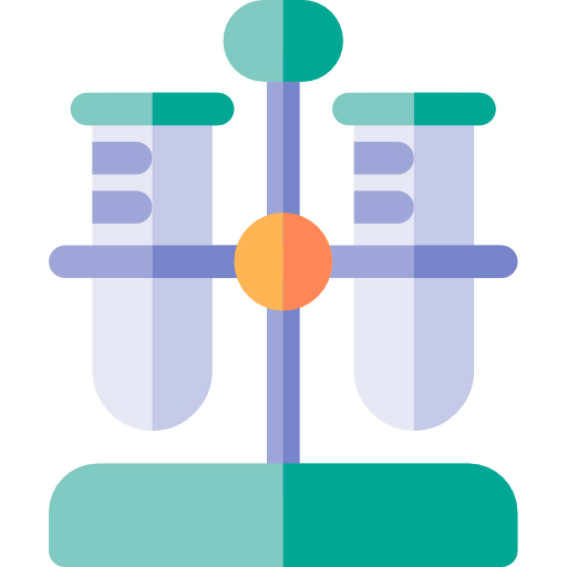 Test tubes icon