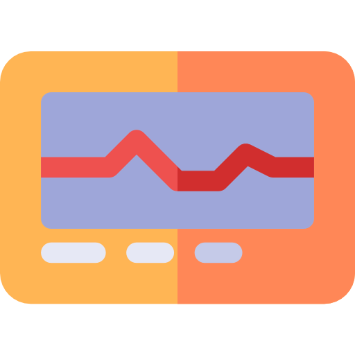Electrocardiogram icon