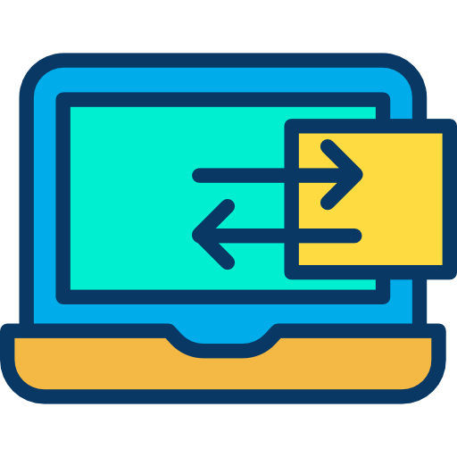 Data transfer icon