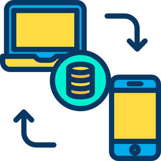 Data transfer 图标