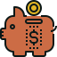 Piggy bank іконка 64x64