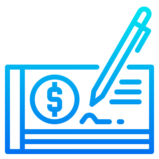 Cheque icon