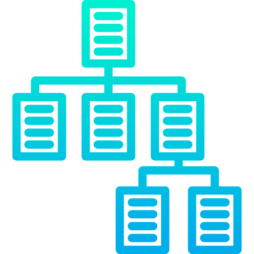 Hierarchical structure ícone