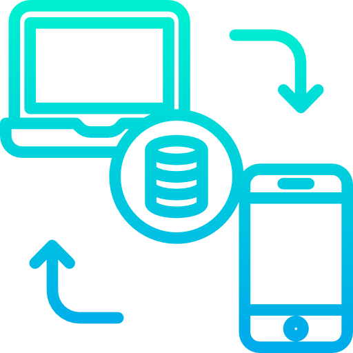Data transfer icon