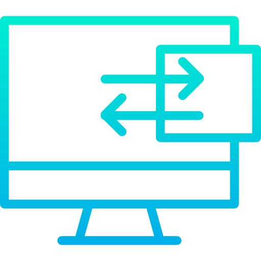 Data transfer icon
