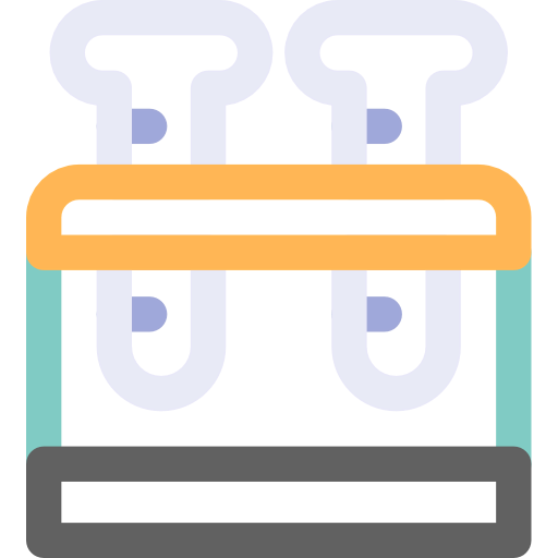 Test tubes icon