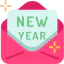 New year card icon 64x64