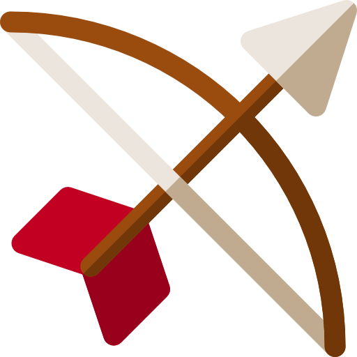 Bow and arrow icon