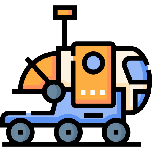 Moon rover ícone