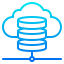 Cloud database icon 64x64