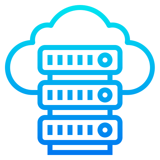 Cloud server icon