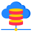 Cloud database アイコン 64x64