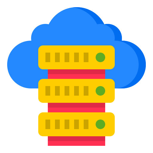 Cloud server icon