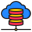 Cloud database icône 64x64