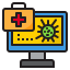Anti virus Symbol 64x64