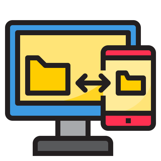 Data transfer 图标