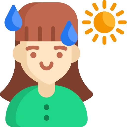 Sweating icon