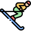 Snowboarding icon 64x64