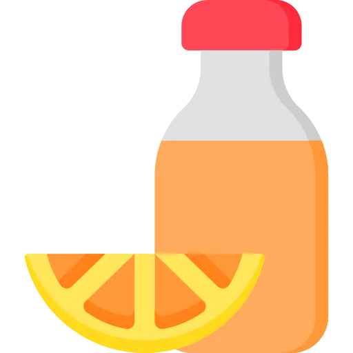 Orange juice icon